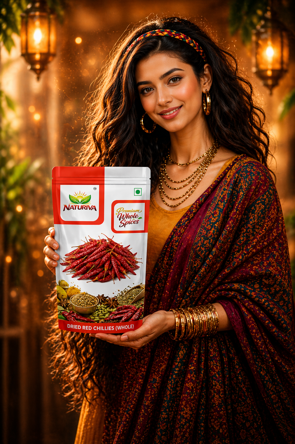 Dried Red Chillies/ Sukhi Lal Mirch (Whole) - Image 3